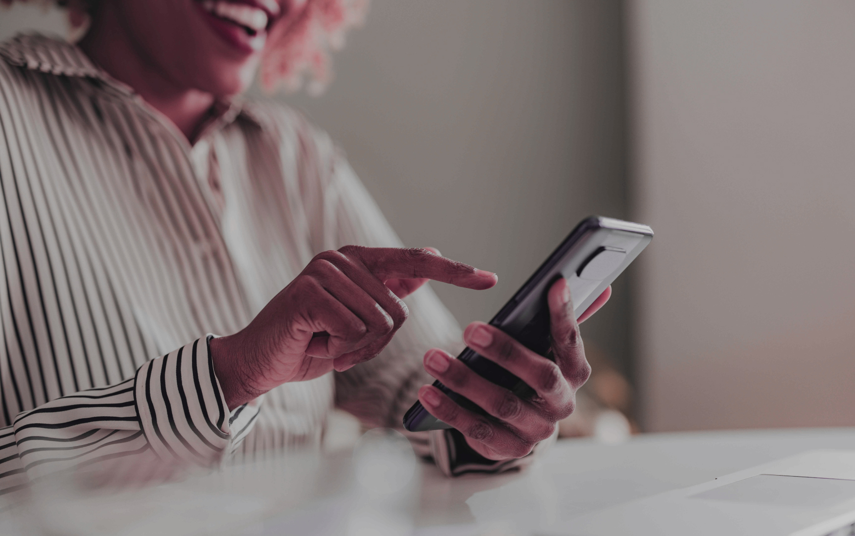 A Woman On Her Phone